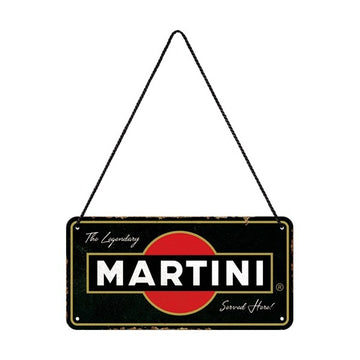 Hanging Sign: Martini Served Here